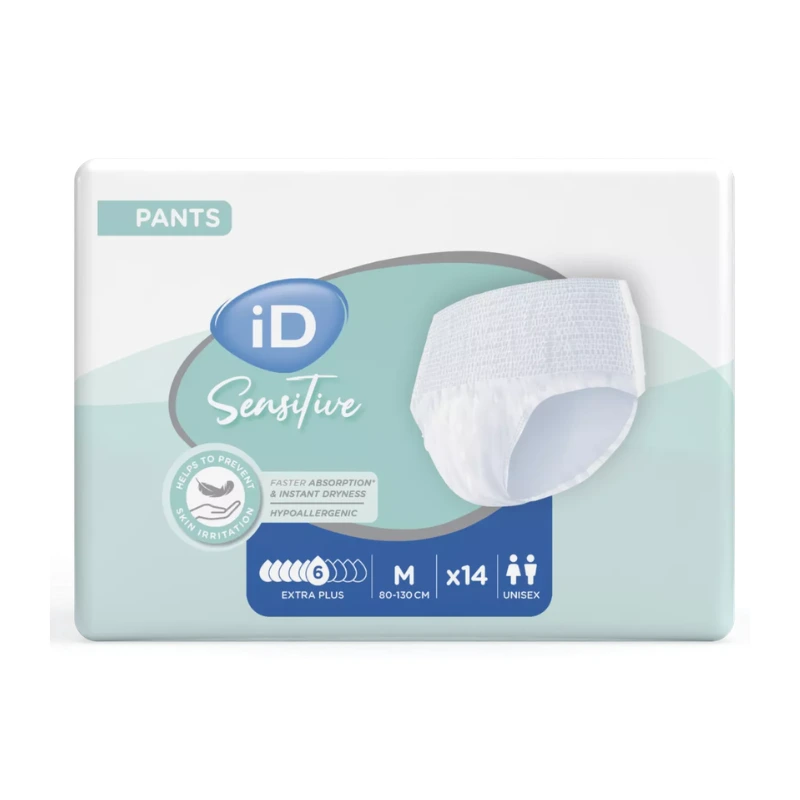 Pants Adulte ID SENSITIVE T2 Médium Extra Plus Sachet de 14 SACHET.webp
