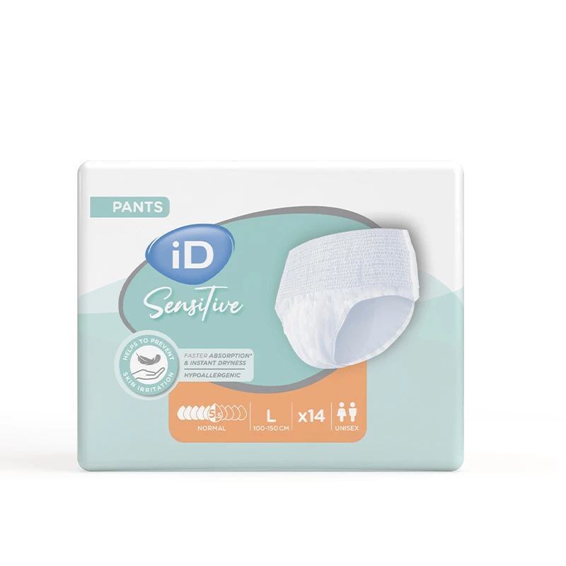 Pants Adulte ID SENSITIVE T3 Large NORMAL Sachet de 14 sachet.webp