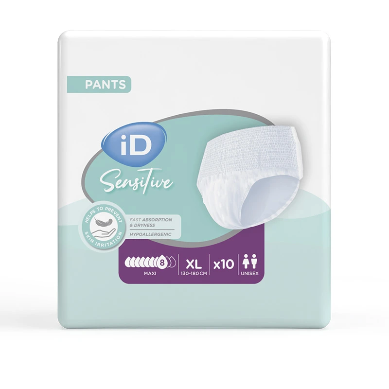 Pants Adulte ID SENSITIVE T4 XLarge MAXI Sachet de 10 SACHET.webp