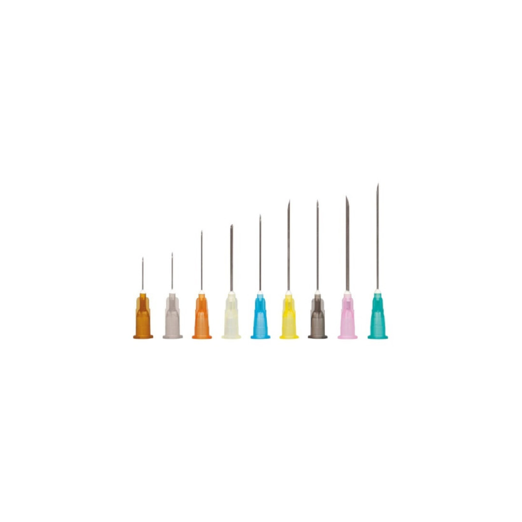 Aiguille Sol Millenium 08X40mm Verte 21G1/2 Boite de 100