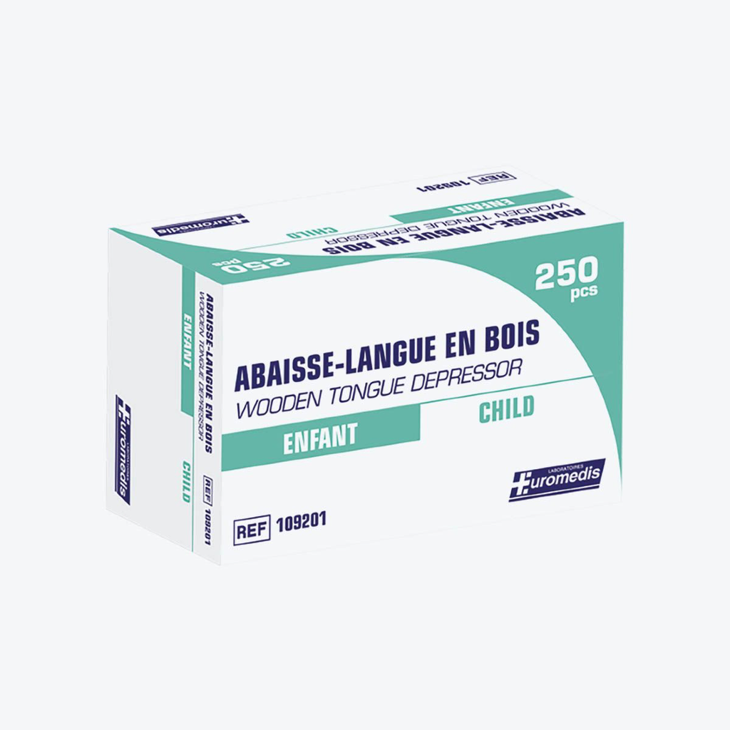 [ALBEE] Abaisse Langue Bois Enfant Euromedis Bte de 250