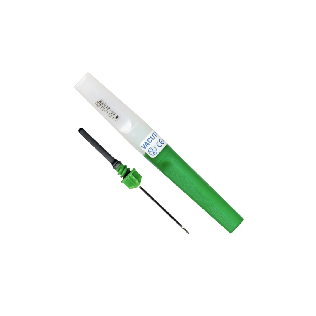 Aiguille Prélèvement Vacutainer Sécurité Bleue 6/10ème Boite de 50