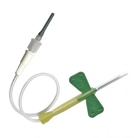 Aiguille Prélèvement Vacutainer Sécurité Verte 8/10ème Boite de 50