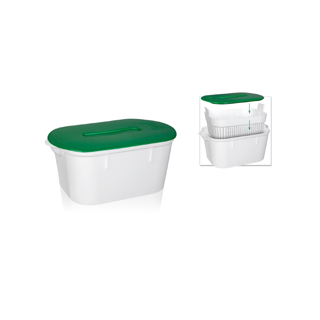 Bac de Trempage Anios 2 Litres-Dimensions: 29.5 x 20 x 13cm