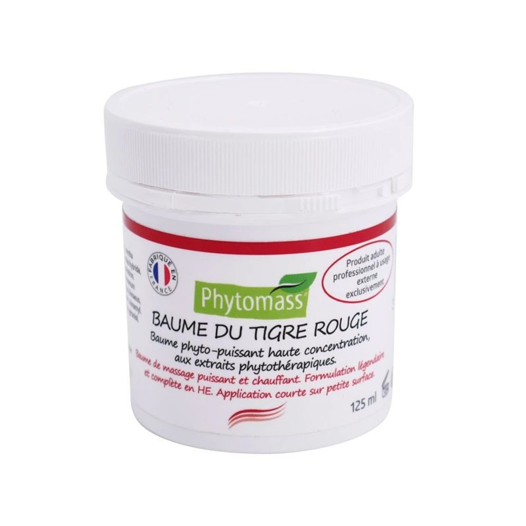 Baume Du Tigre Rouge (Chauffant) Phytomass Pot de 125ml
