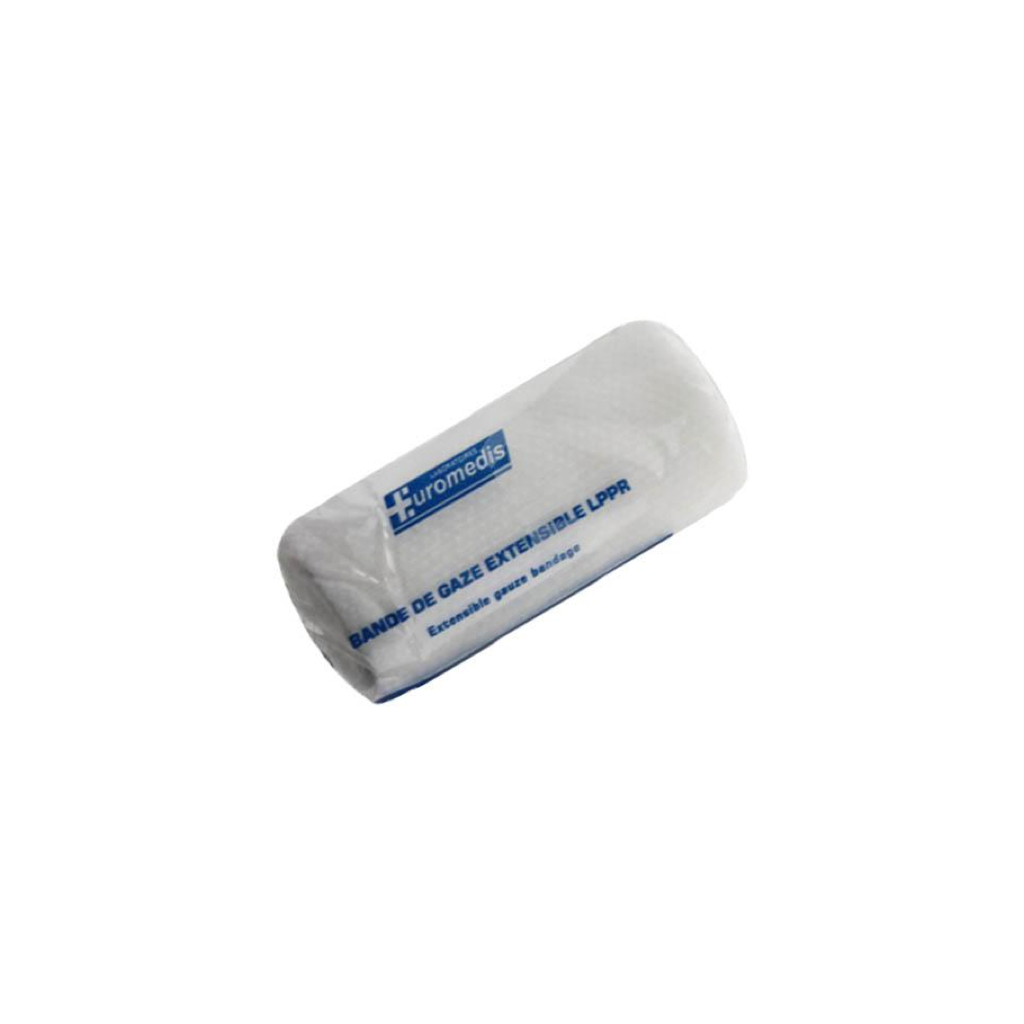 [BG5/3] Bande de Maintien Gaze Extensible 3mx5cm EUROMEDIS