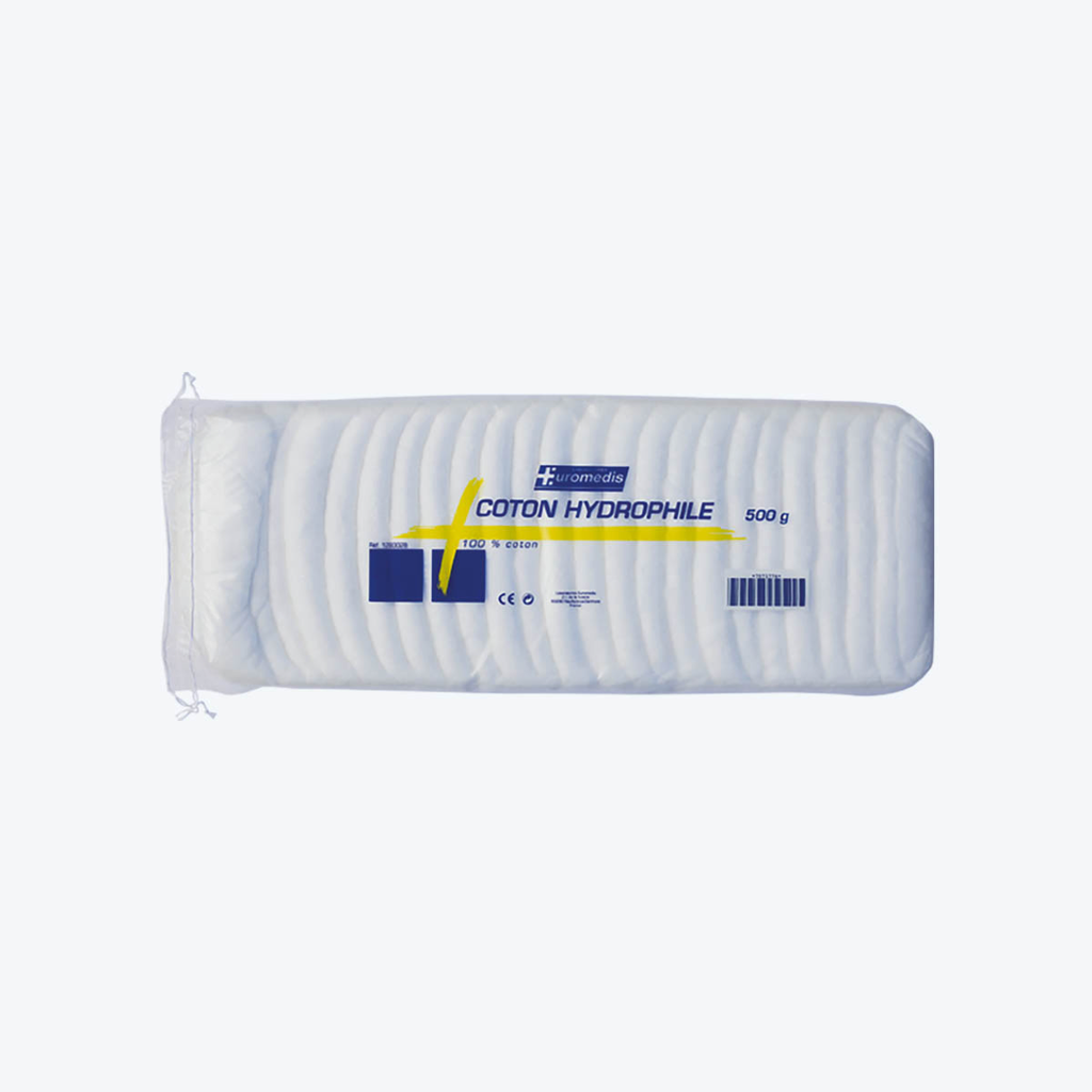 [CA250] Coton Accordéon Hydrophile 250G Euromedis