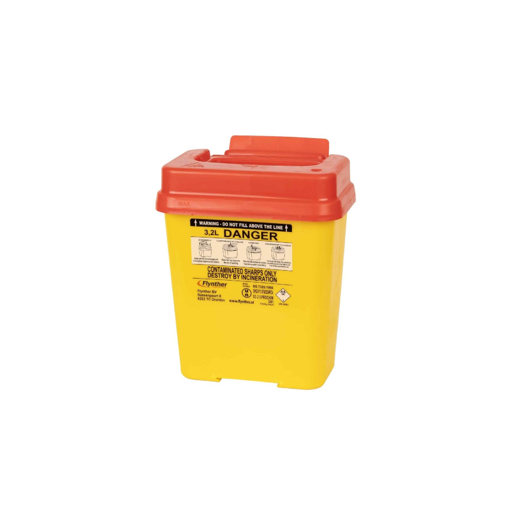 Collecteur d'Aiguilles Jaune 3.2L Didactic