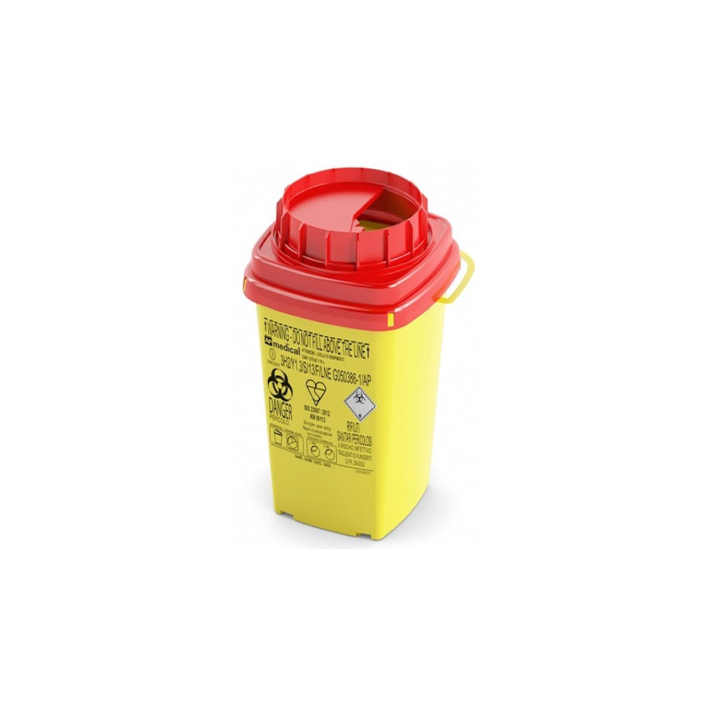Collecteur d'Aiguilles Jaune 7.5L Didactic-Cus009