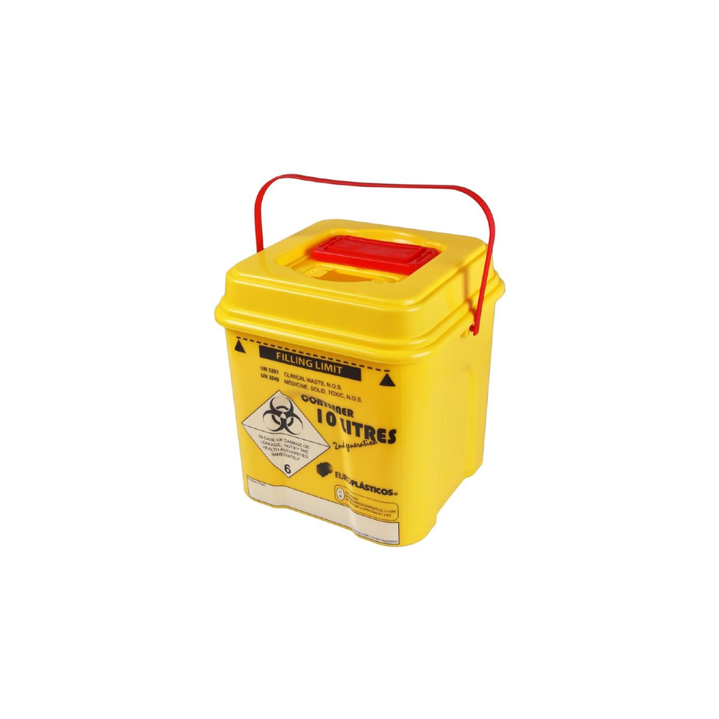 [CA9L] Collecteur d'Aiguilles Jaune 9L Didactic-Cus010
