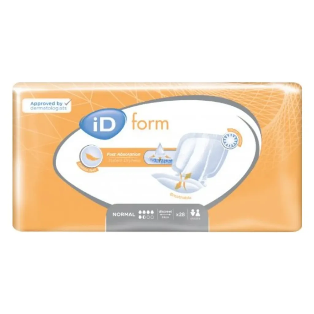 [CAN28] Protection pour fuites urinaires ID FORM Normal Discreet Sachet de 28
