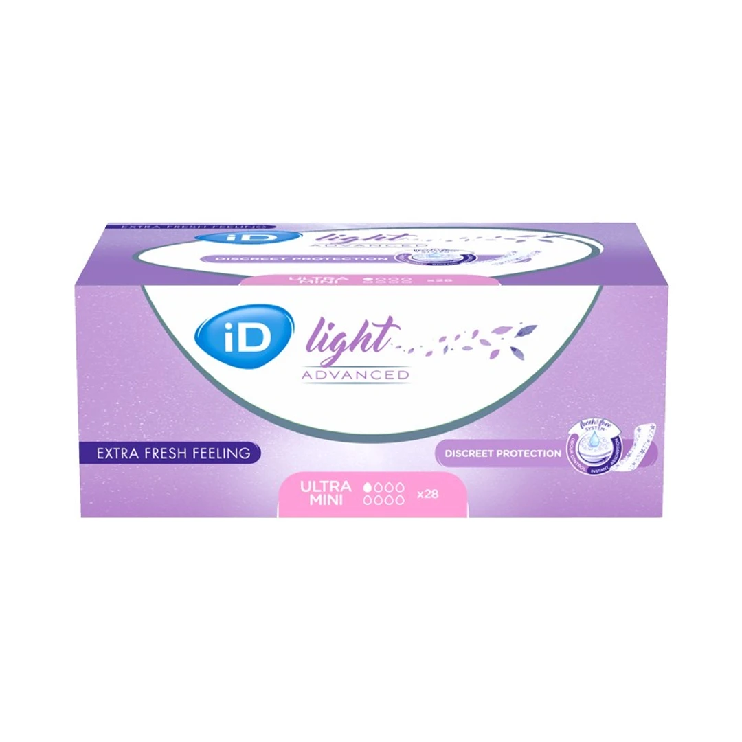 [CAUM28] Protection Id Light Ultra Mini Pe 190Mm Sachet de 28 Ref 5111010280
