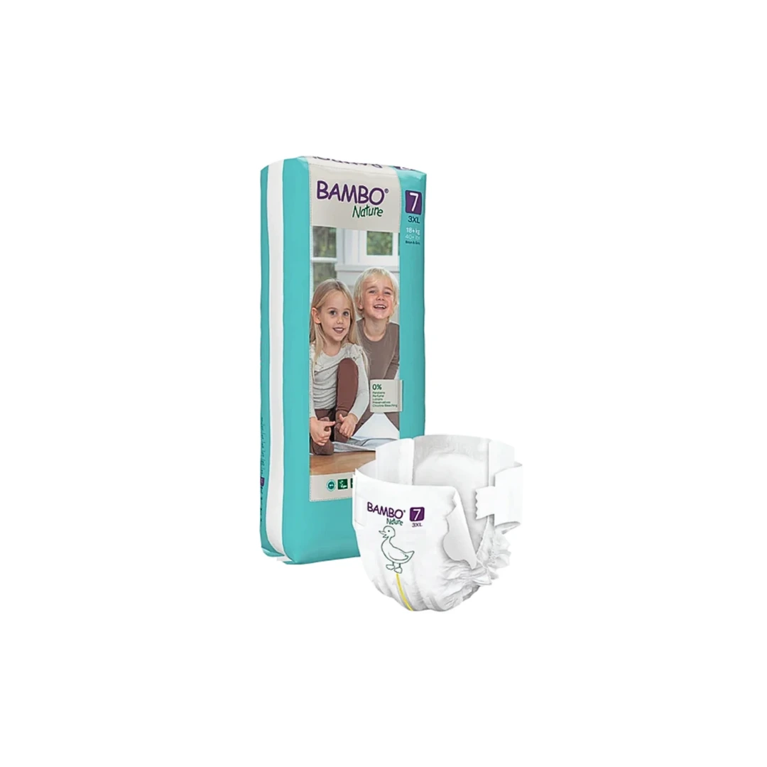 Change Bébé Bambo Nature T7 18Kgs+ Tall Pack Sachet de 40