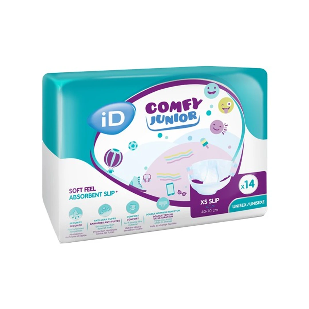 Change Adulte/Enfant ID COMFY XSmall Junior Sachet de 14