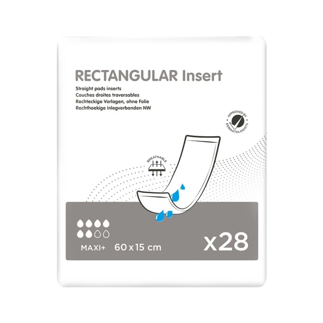 [CDR60X15] Change Droite Rectangulaire Insert Traversable 60X15 Sachet de 28