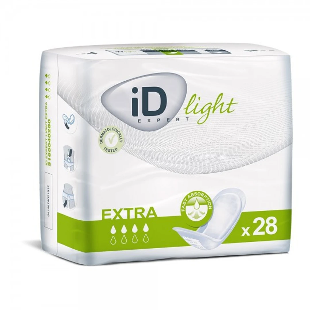 Protection pour fuites urinaires ID Light TBS Extra Sachet de 28