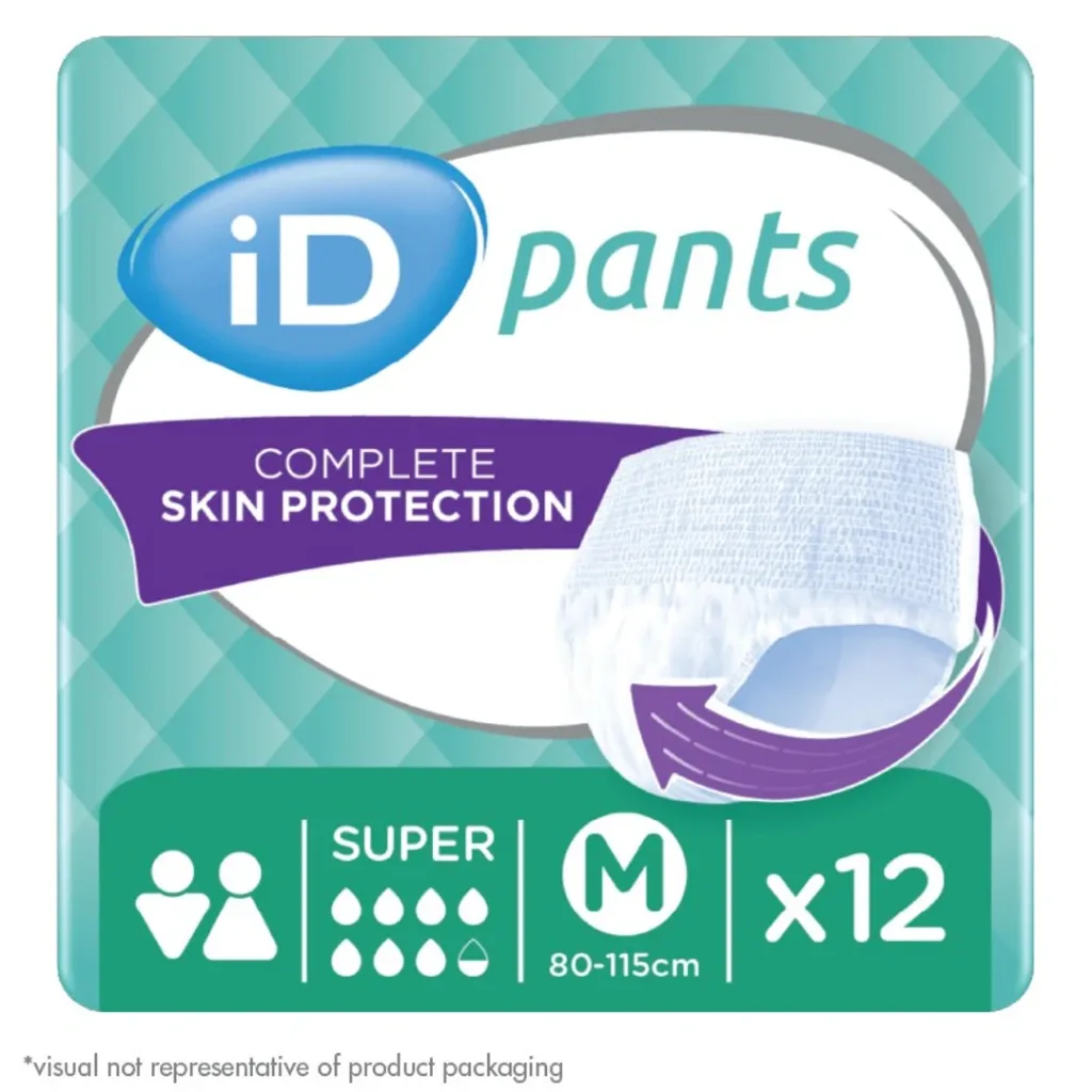 [CSAMS12] Pants Adulte ID T2 Médium Super Sachet de 12