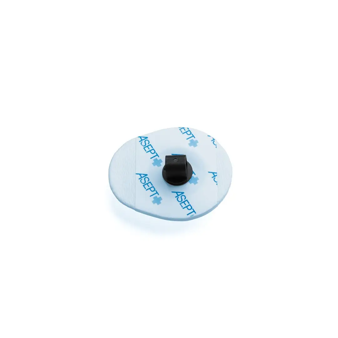 [ERPCM60] Electrode Radiotransparente à Pontet Carbone-Mousse Sachet de 60