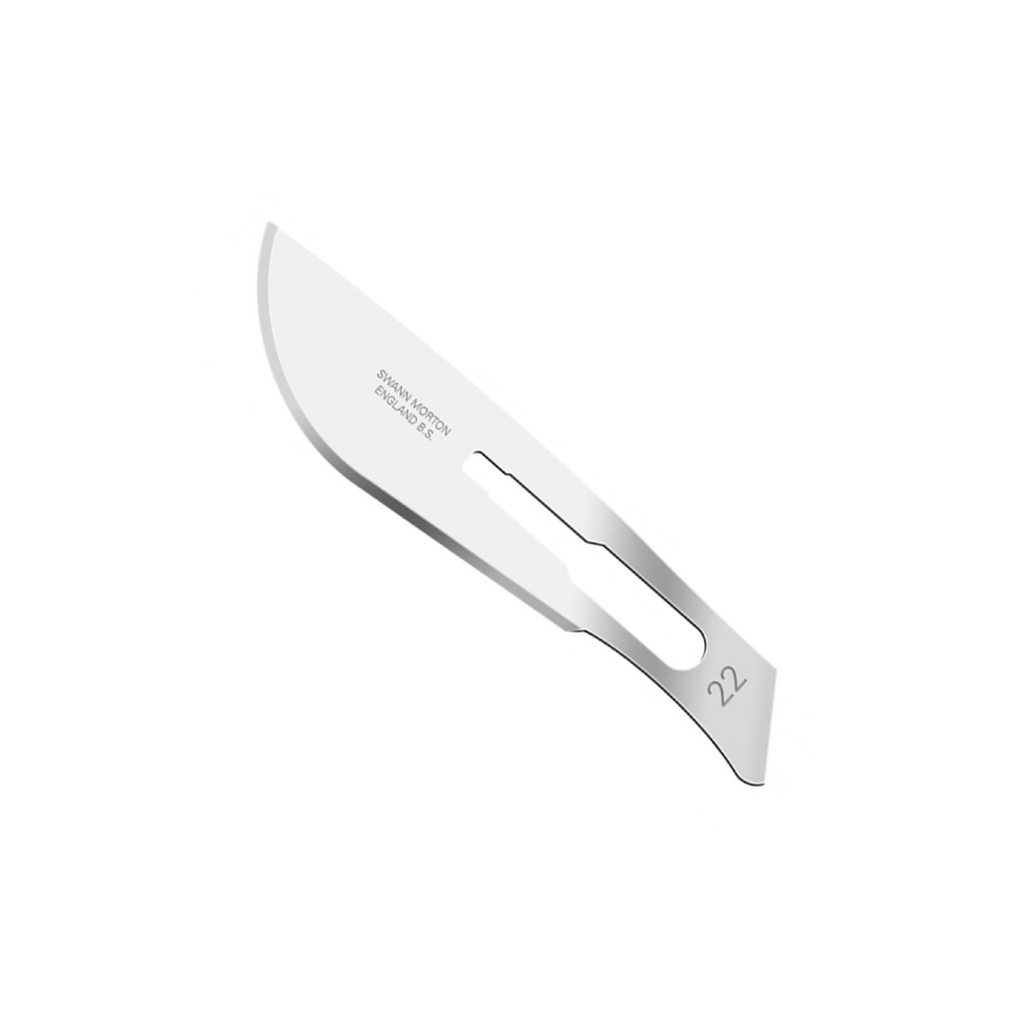 [LBUU22] Lame Bistouri Sterile N° 22 Usage Unique Bte de 100 Swann-Morton