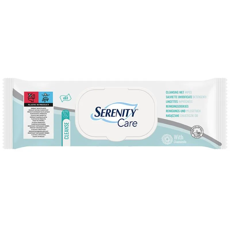 [LNID20X30] Lingette Nettoyante Adulte ID CARE Paquet de 63