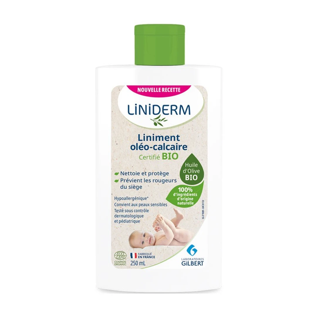 Liniment Oléo-Calcaire Bio Liniderm Laboratoire Gilbert 250ml