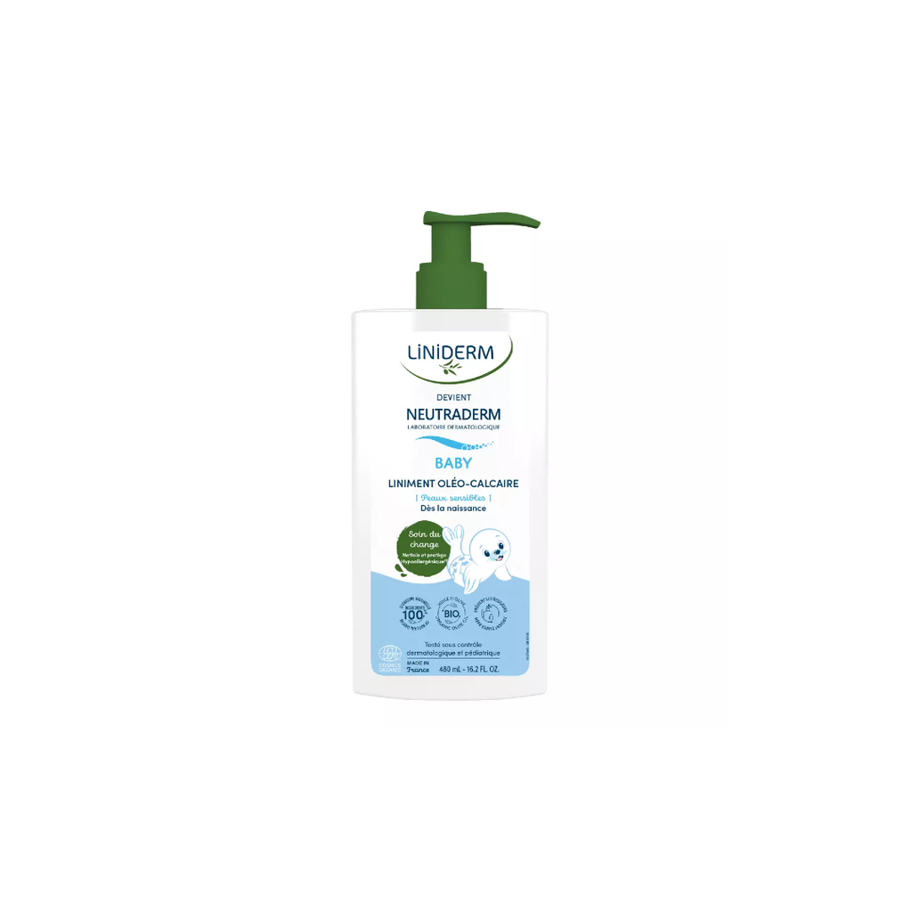 Liniment Oléo-Calcaire Bio Neutraderm Laboratoire Gilbert 480ml+Pompe
