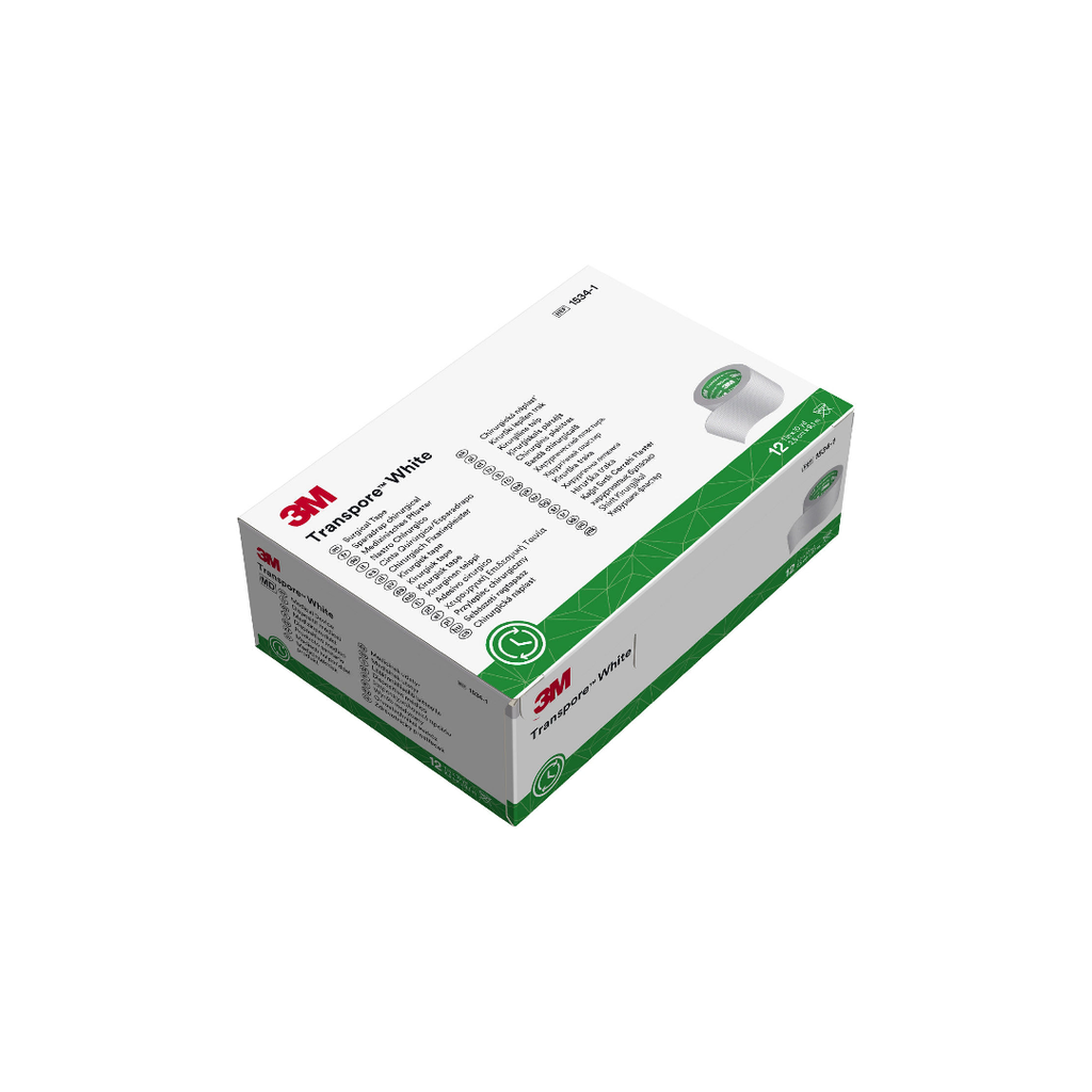 [M3M5CMX9.1] Sparadrap Micropore 5cmx9.1m Boite de 6 Rlx