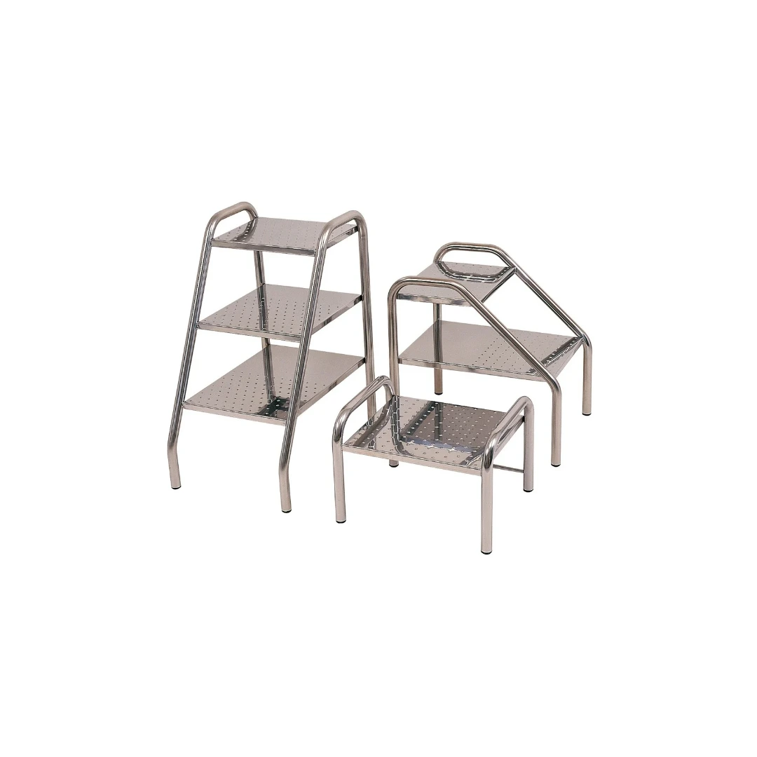 [MPI1M] Marchepied 1 Marche Inox 30X34X21cm