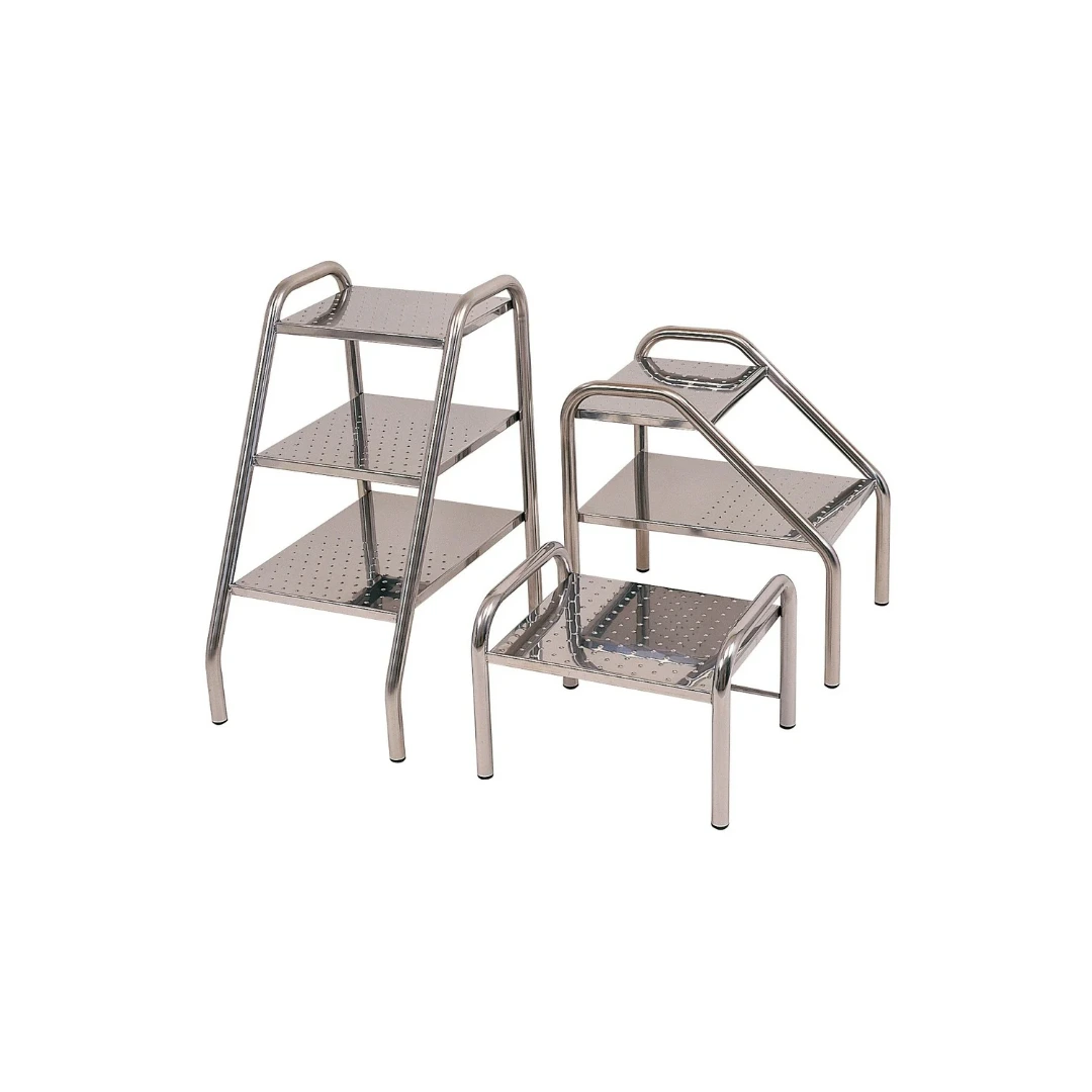 Marchepied 3 Marches Inox 43X34X18cm