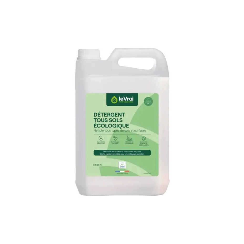 Nettoyant Détergent Sols et Surfaces Enzypin Bidon de 5L