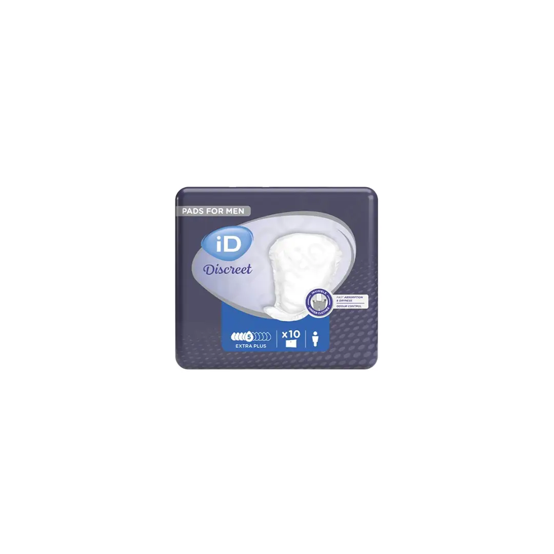 Protection Discreet Pour Homme Extra Plus Sachet de 10