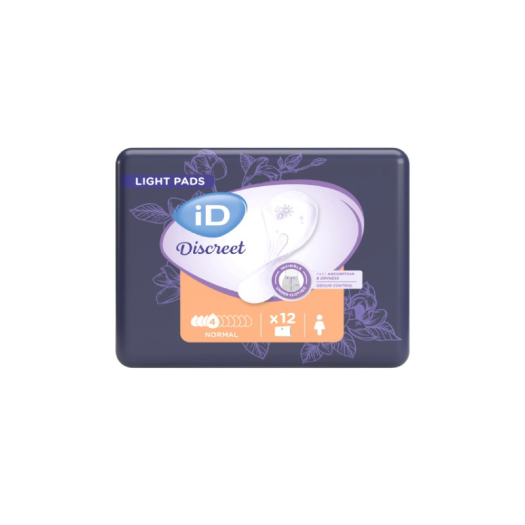 Protection Féminine Discreet Light Normal N4 Sachet de 12
