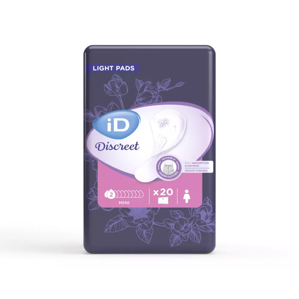 Protection féminine Discreet Light Mini Sachet de 20