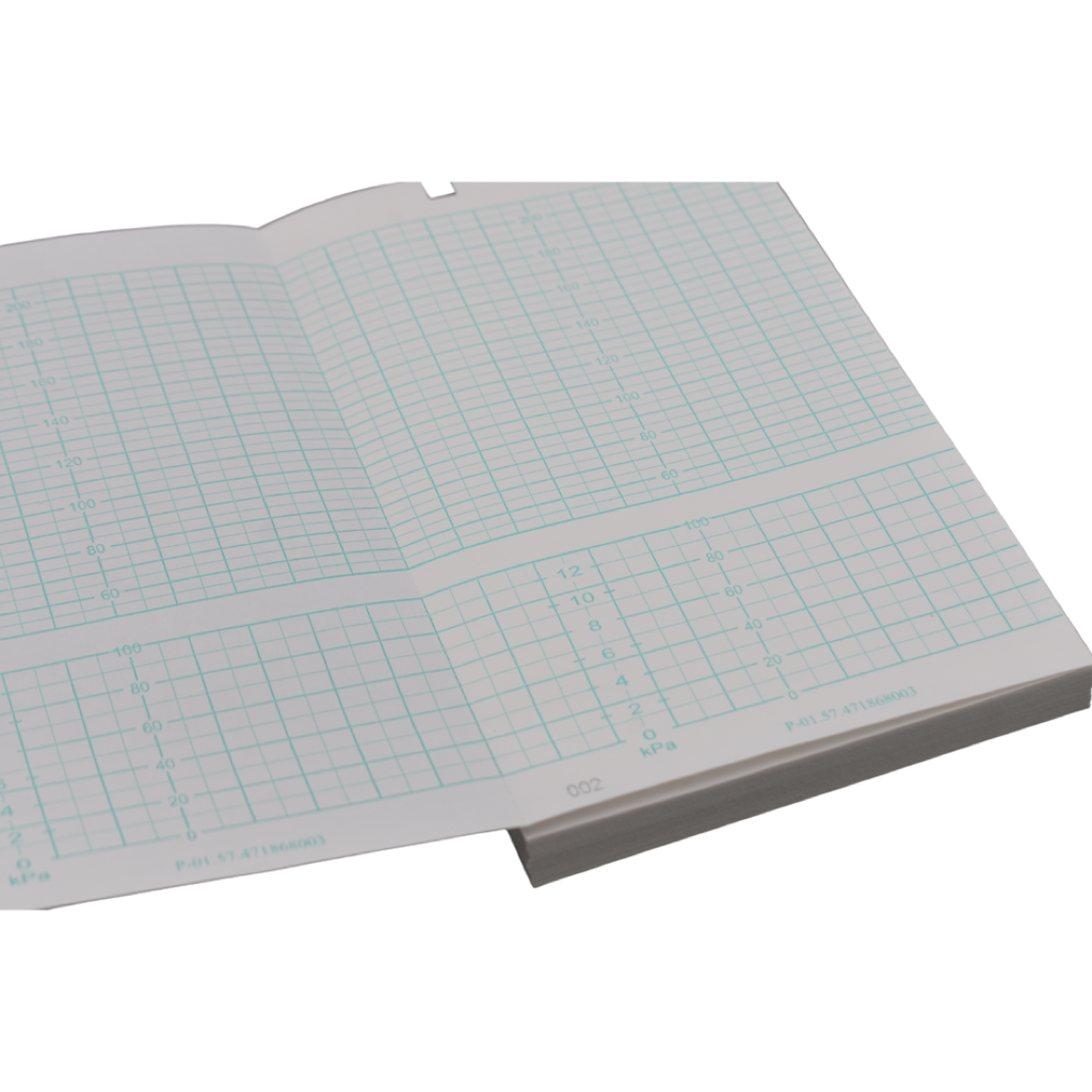 Papier ECG Edan Pour F2-F3-F6-F9 150X100mm x 20Bpm Lot de 150 Feuille