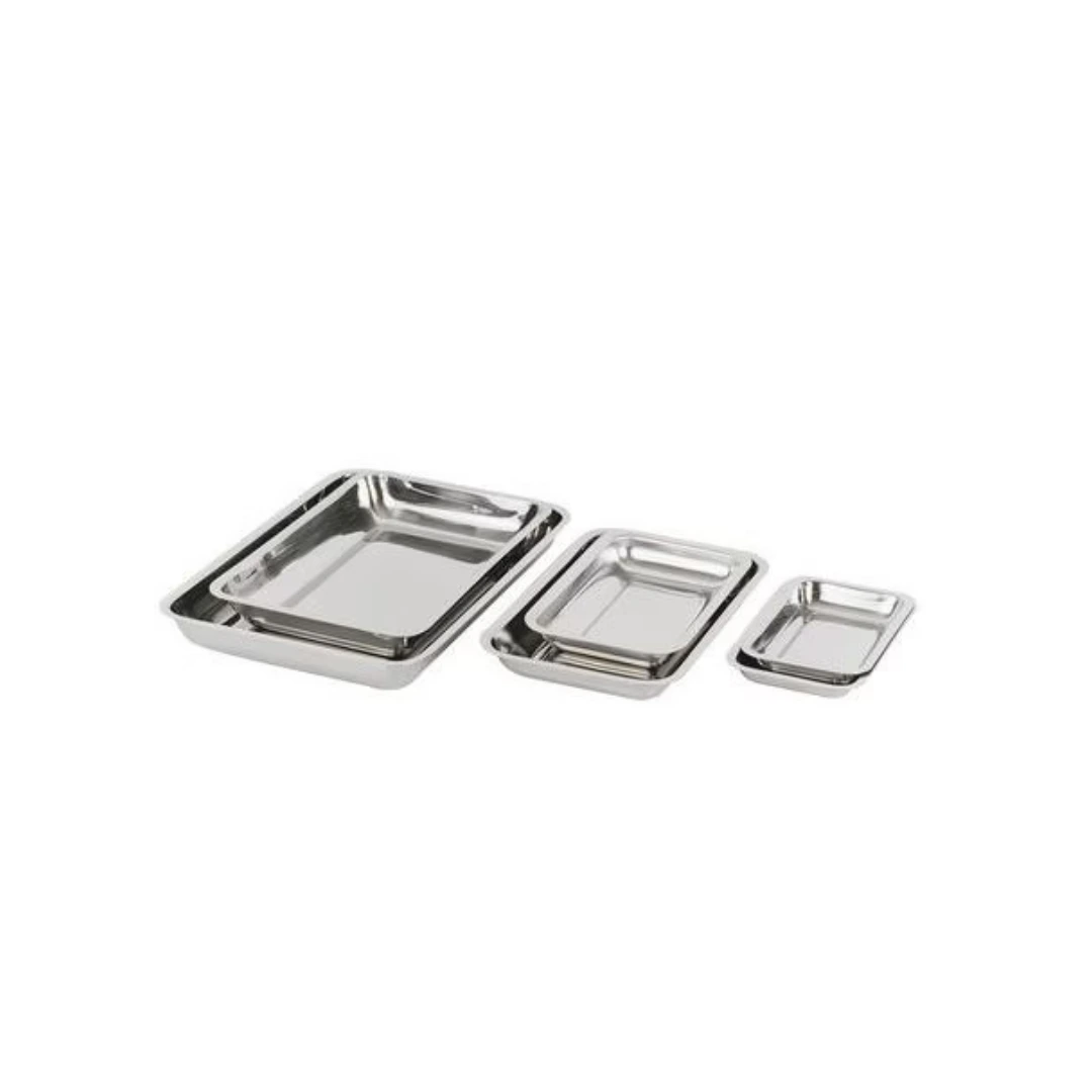 Plateau Inox 20X13X2.5cm
