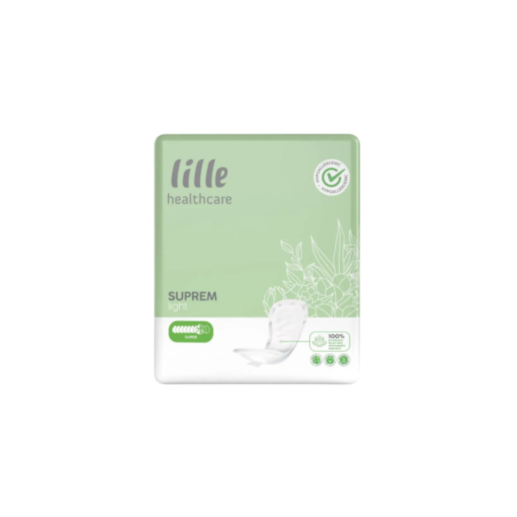 Protection Pour Fuites Urinaires LILLE SUPREM Night Super Sachet de 30