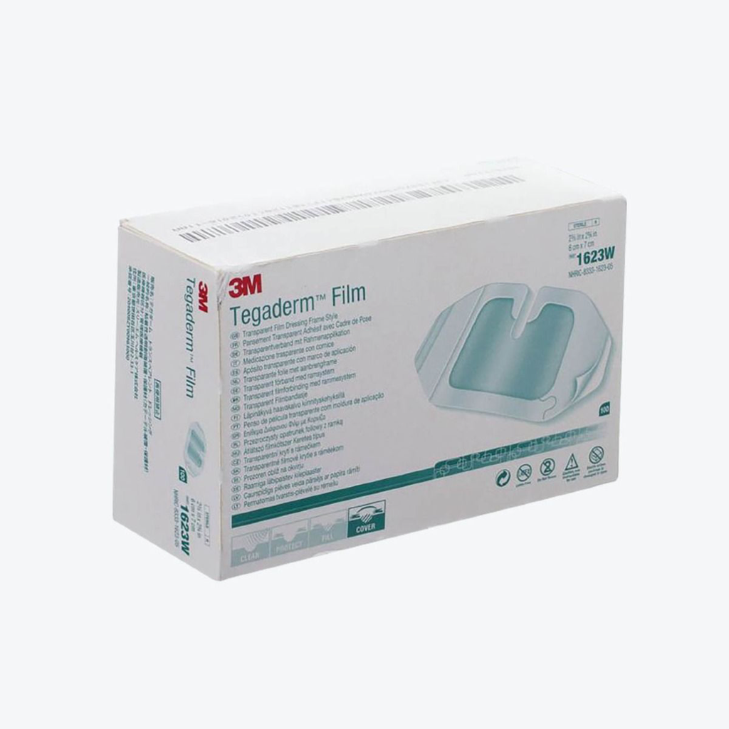 [PTU6X7] Pansements Tegaderm En Forme de U 6X7cm Ref 1623W Boite de 100