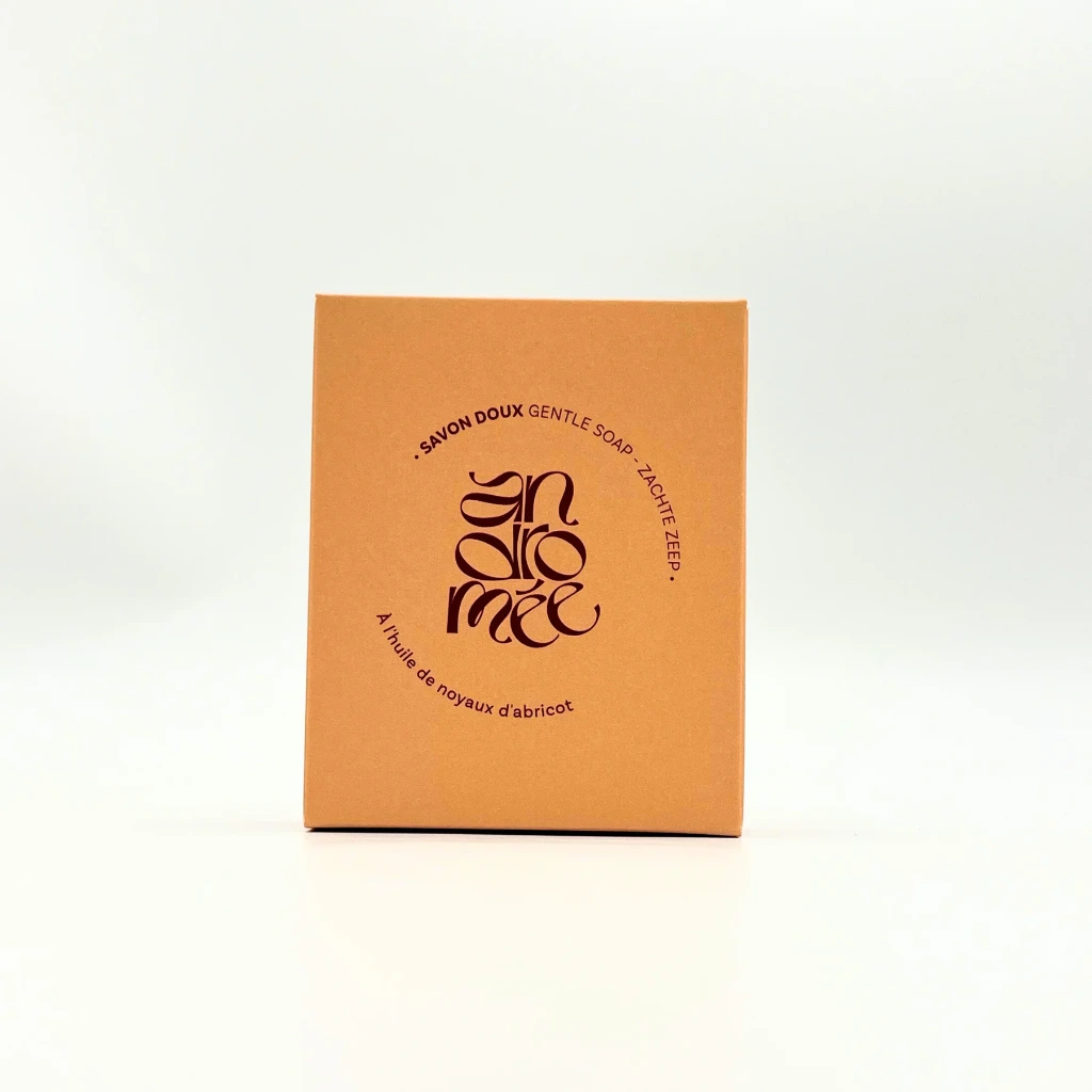 Savon Doux à L'Huile de Noyaux d'Abricot + Miel Andromée 100G