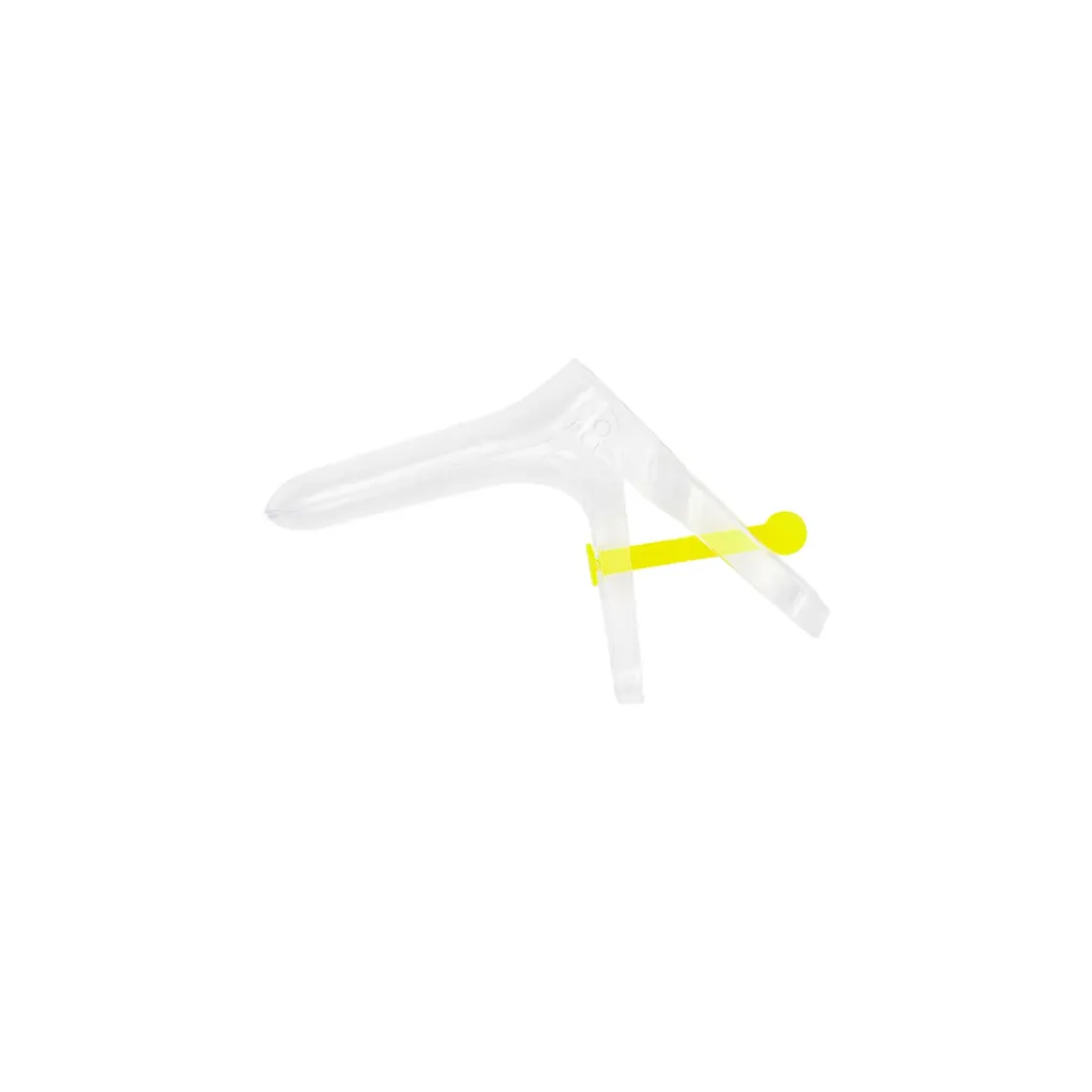 [SGEL35] Spéculum Gynécologique Stérile Cusco Extra Large Diam 35 Jaune Lot de 5