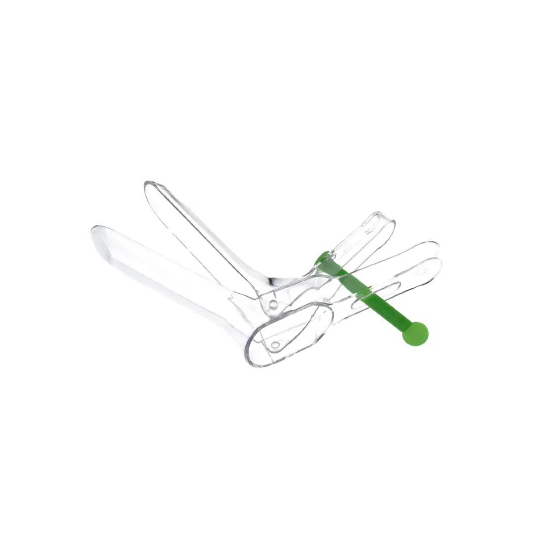 [SGL30] Spéculum Gynécologique Stérile Cusco Large Diam 30 Vert Lot de 5
