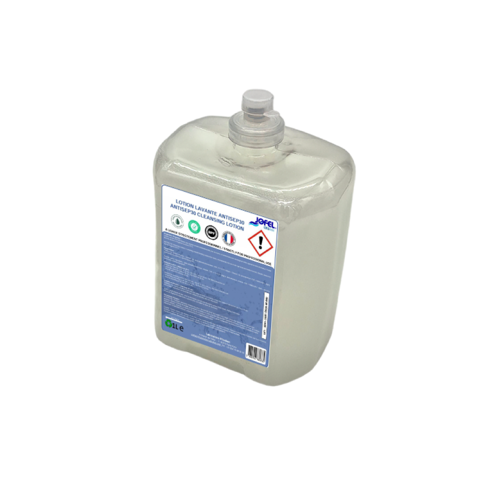 [SLL1L] Savon Lotion Lavante Antisep30 Recharge Cartouche 1L Global Hygiene