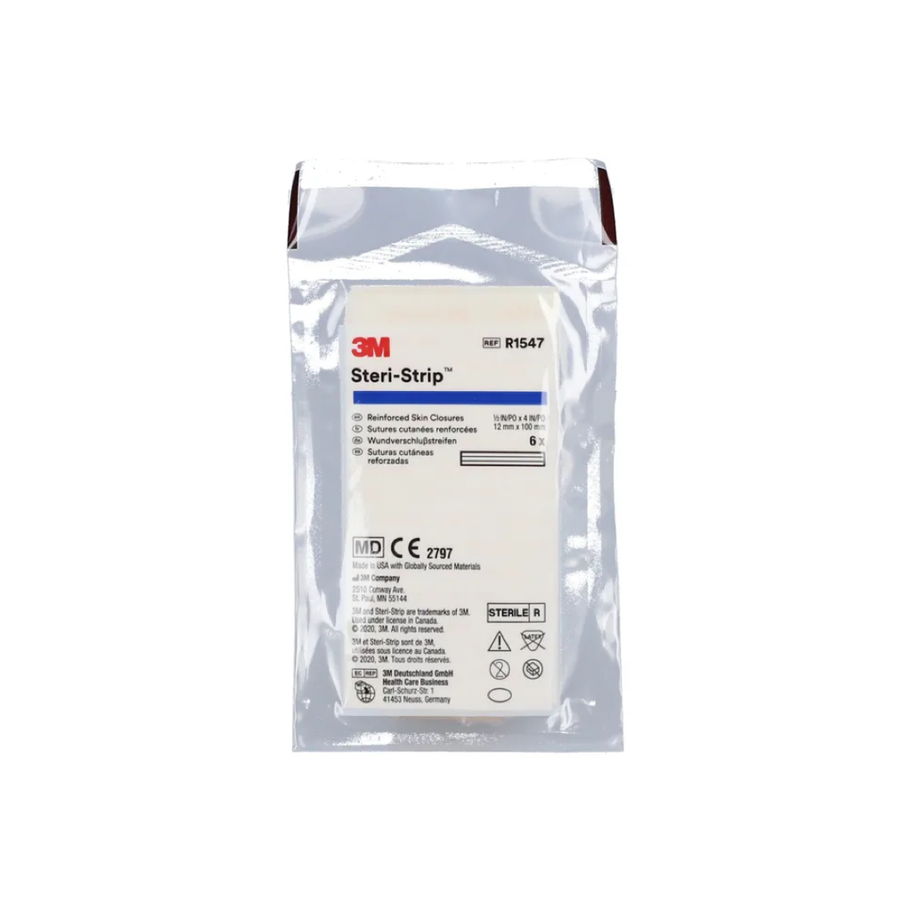 [SS3M100MMX12MM] Stéri-Strip 100X12mm 3m Sachet de 6