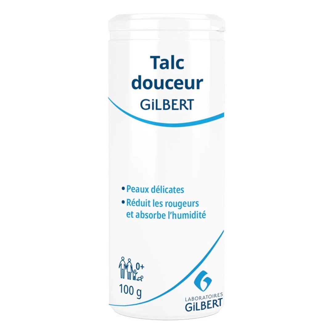 Talc Flacon-Poudreur Laboratoires Gilbert 100G