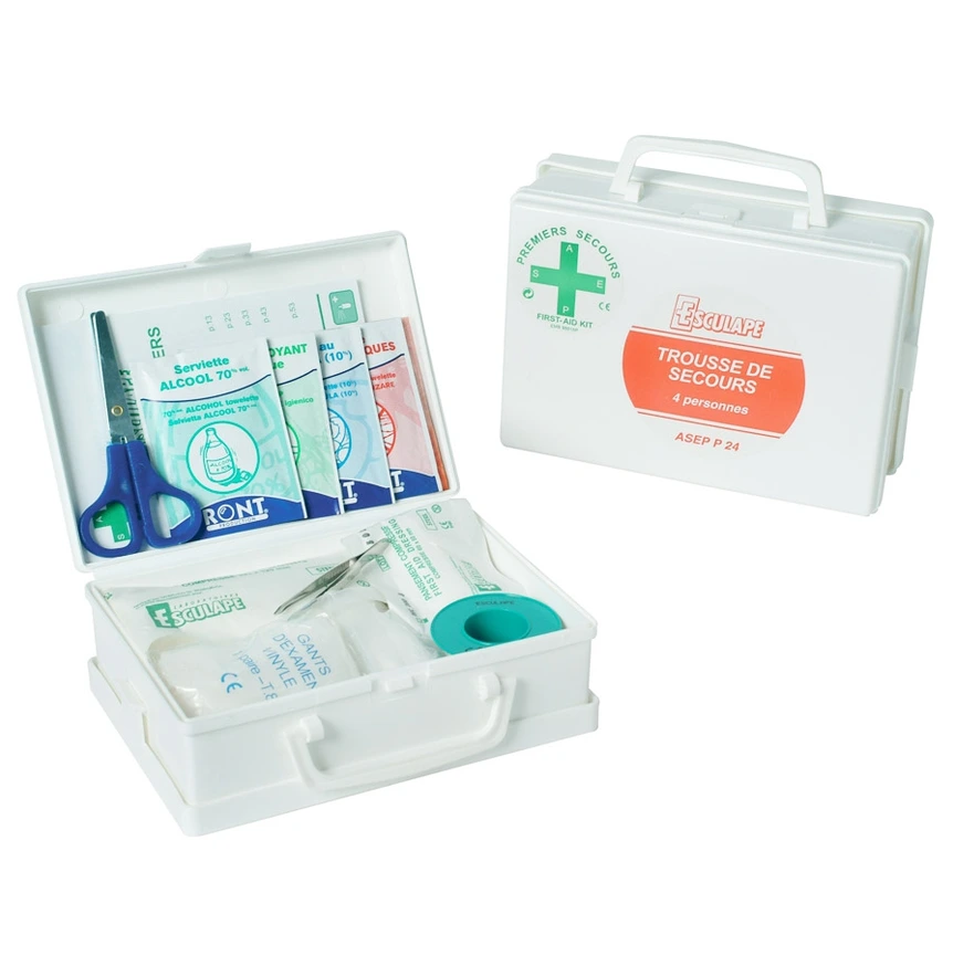 [TSEPSFA] Trousse de Secours Esculape Premiers Secours 1 à 4 Personnes