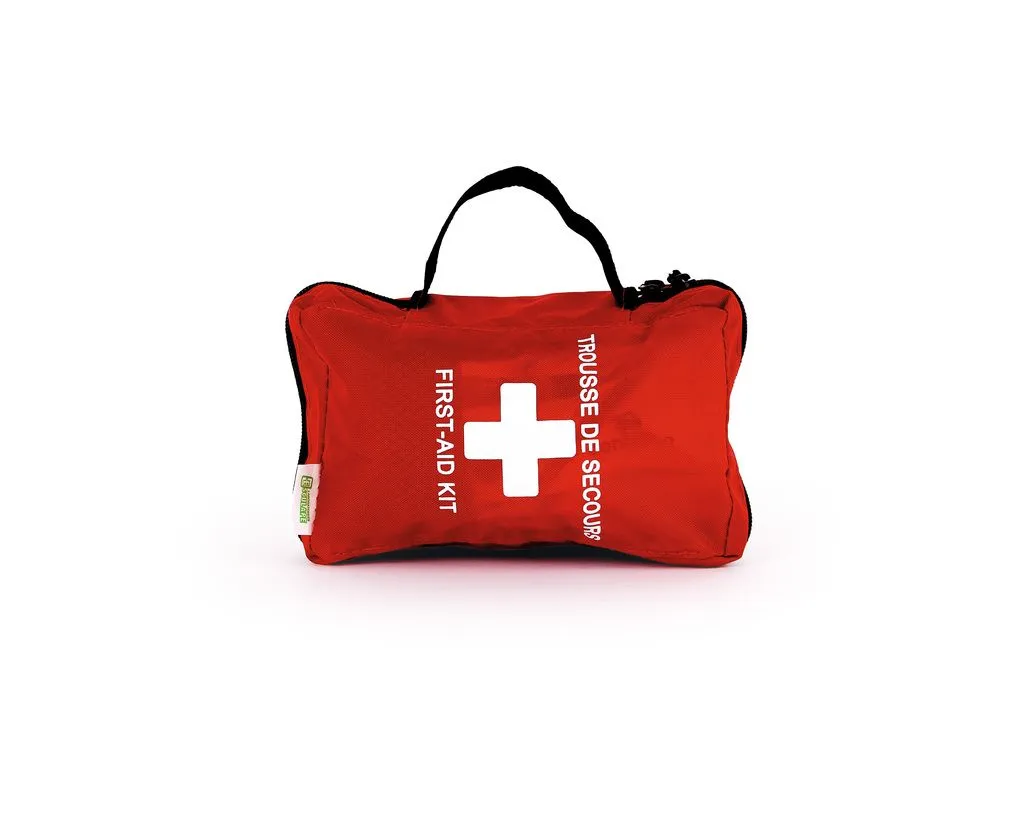 Trousse de Secours Véhicule Souple Rouge