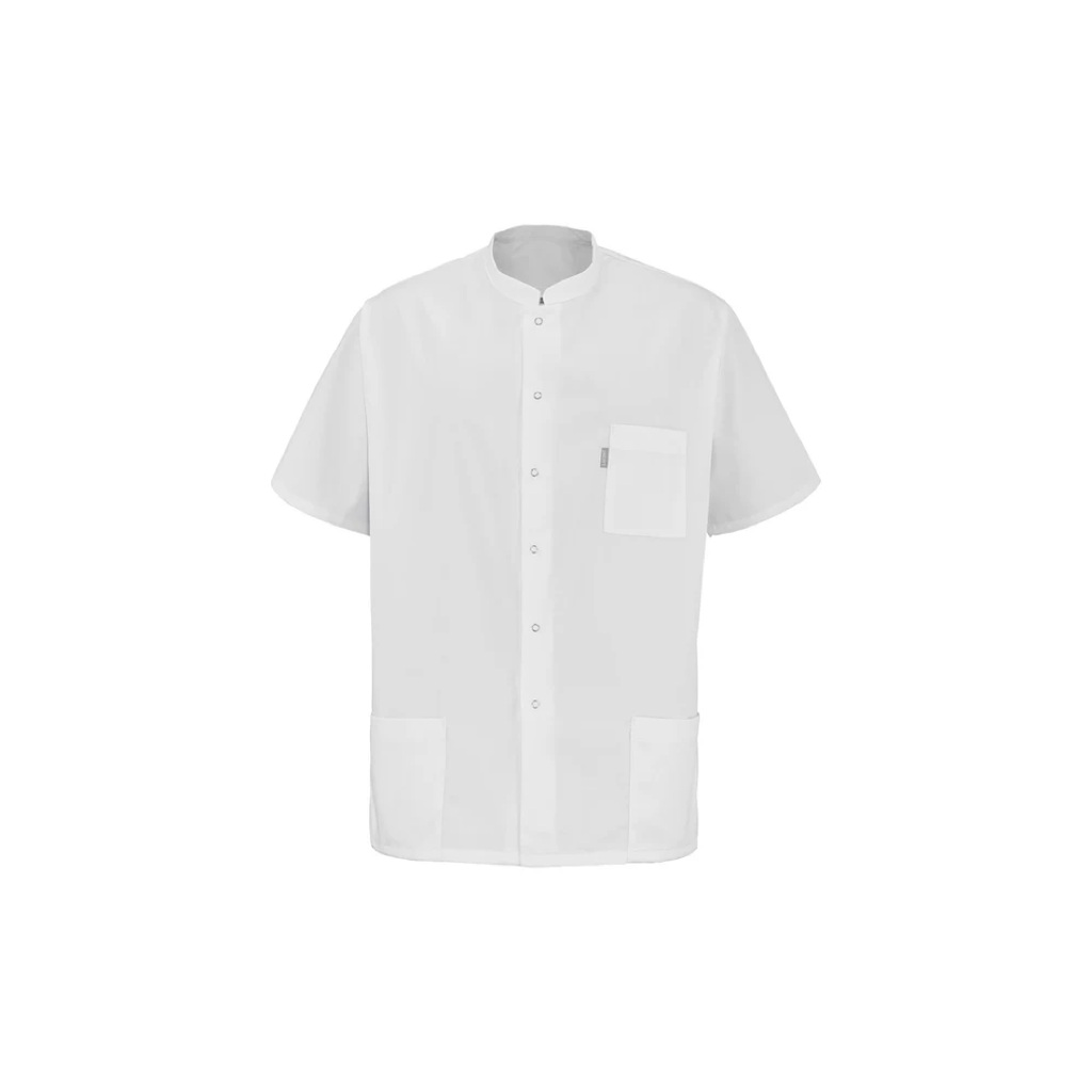 [BFLORENT-T1] Blouse Homme "Florent" Manches Courtes Lafont (T1-Small)