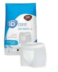 Shorty de Maintien Jetable ID CARE Comfort Super Sachet de 5
