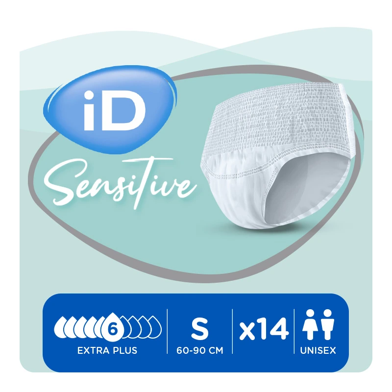 [CAPSSEP14] Pants Adulte ID SENSITIVE T1 Small EXTRA PLUS sachet de14
