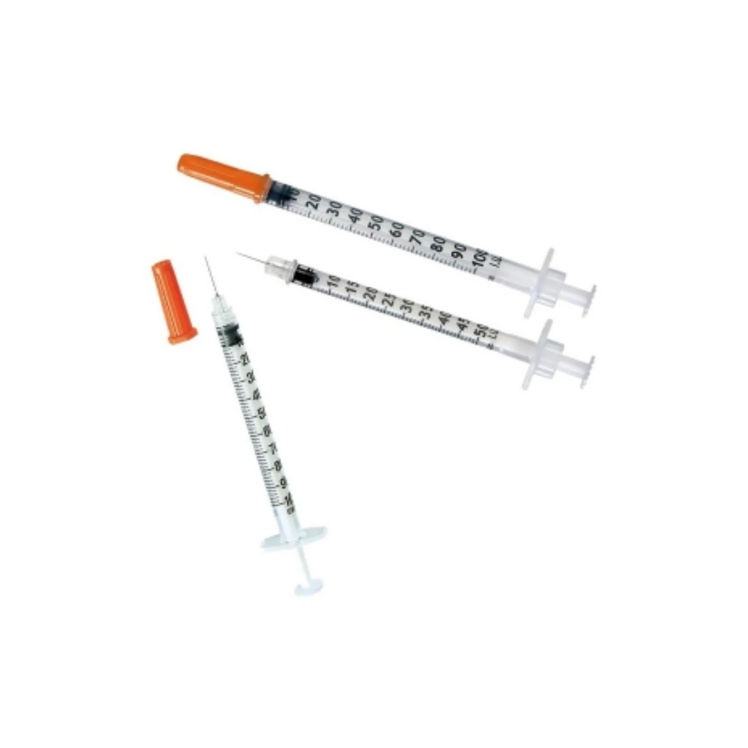 Seringue Insuline Microfine 05ml Aiguille 12,7mm BD Boite de 100
