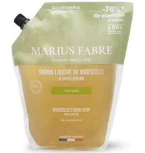 Savon de Marseille Liquide Parfumé Marius Fabre ECO-RECHARGE 1L